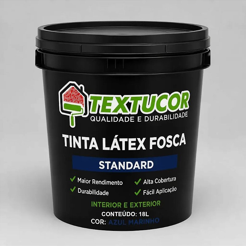 Tinta Acrílica Látex Fosca Standard 18l Uso Interno E Externo