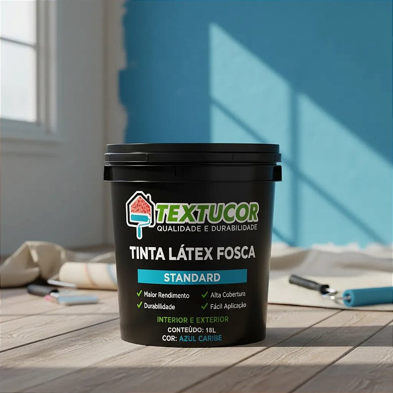 Tinta Acrílica Látex Fosca Standard 18l Uso Interno E Externo