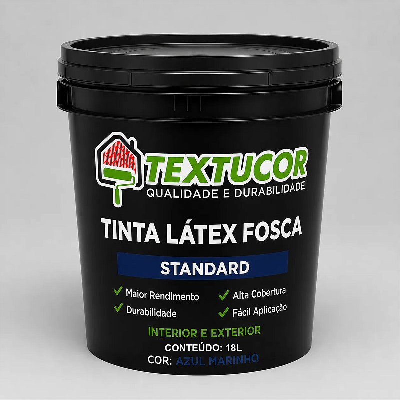 Tinta Acrílica Látex Fosca Standard 18l Uso Interno E Externo