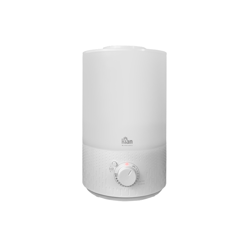 Umidificador de Ar com Luz Noturna - 3L