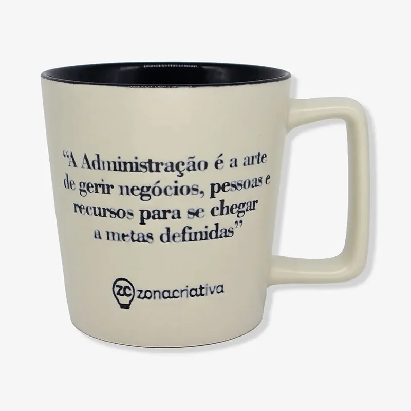 Caneca Buck Profissões - Administração