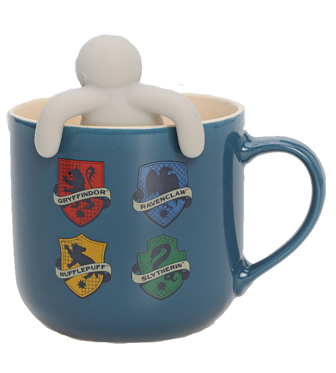 Caneca com Infusor Hogwarts Houses - Harry Potter