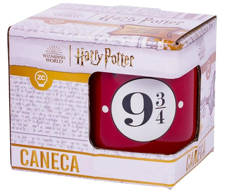 Caneca Mini Tina - Hogwarts 9 3/4 - Harry Potter