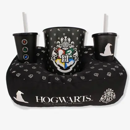 Kit Almofada Pipoca - Hogwarts - Harry Potter