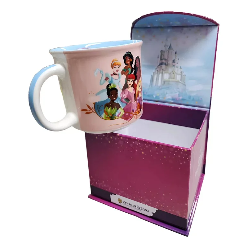 Caneca Tom Princesas