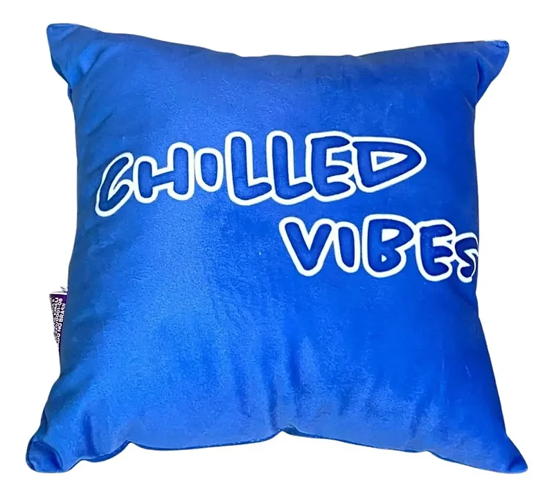 Mini Almofada Good Vibes - Stitch