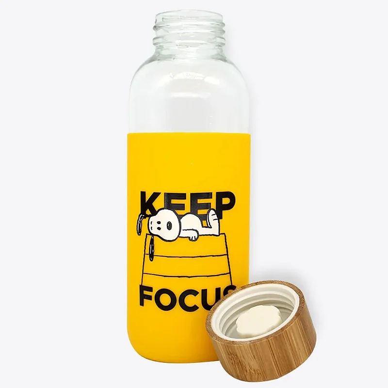 Garrafa Eco Keep Focus - Snoopy