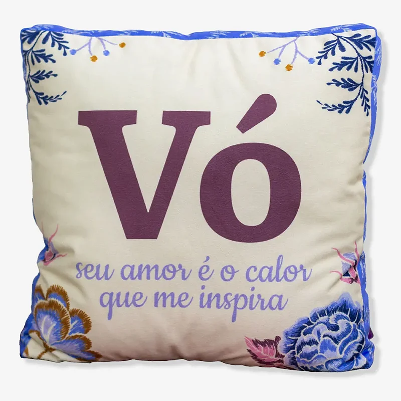 Almofada Bordados de Vó
