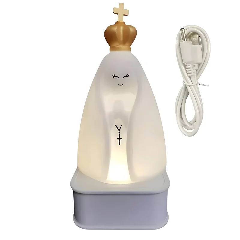 Abajur Luminária de Borracha - Nossa Senhora