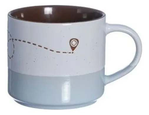 Caneca Stone Viajar é Viver