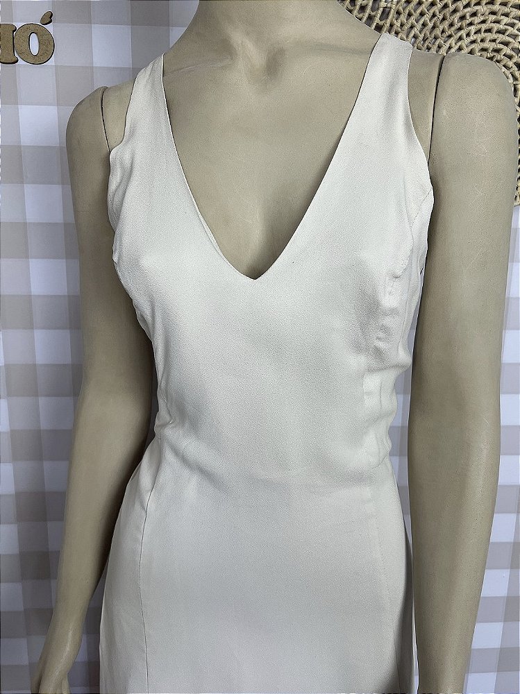 Vestido Iódice off white Tamanho 36