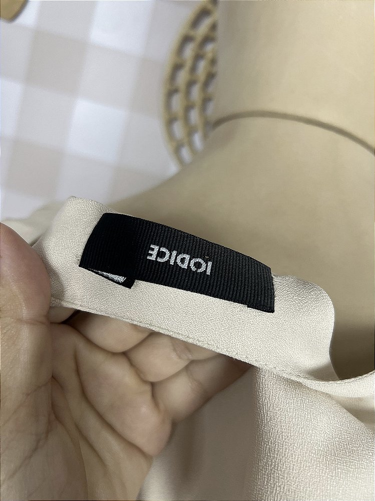 Vestido Iódice off white Tamanho 36