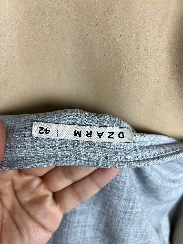 Macacão Dzarm Feminino Viscose e Elastano