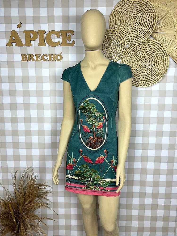 Vestido Antix Estampado Tamanho P