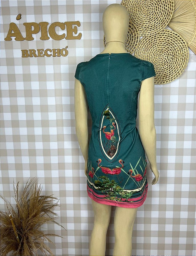 Vestido Antix Estampado Tamanho P