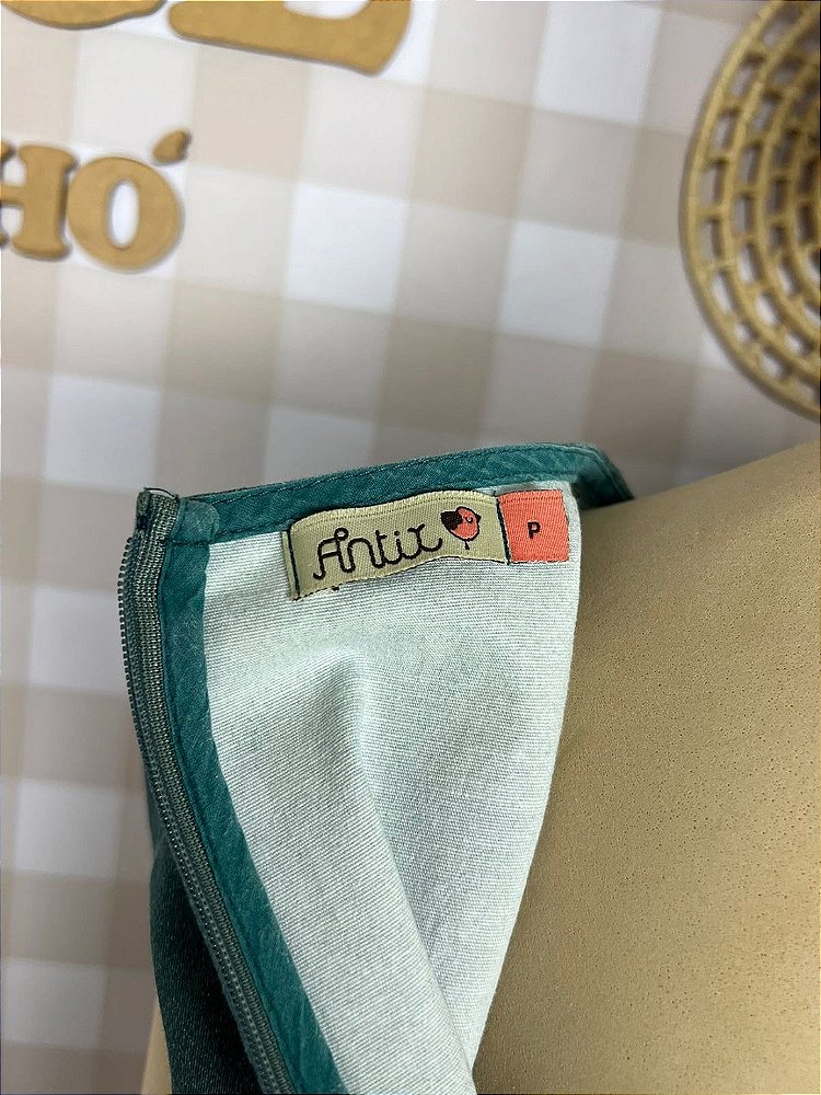 Vestido Antix Estampado Tamanho P