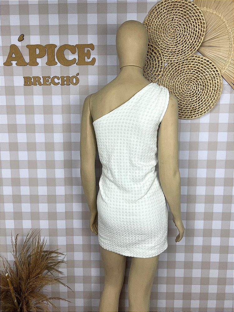 Vestido Bobstore Branco Ombro Único P