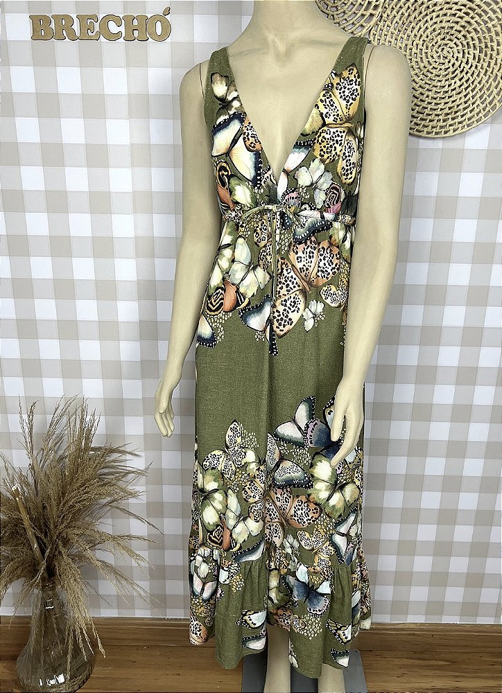 Vestido Dress Estampado Algodão PP