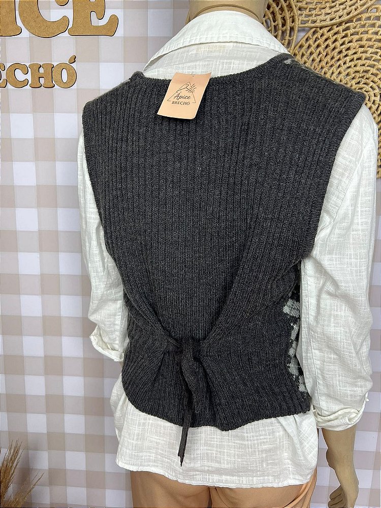 Colete Tricô Feminino Lakita M