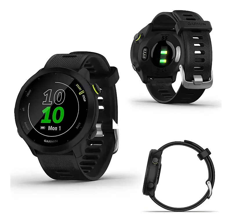 Relógio Garmin Forerunner 55 Preto GPS