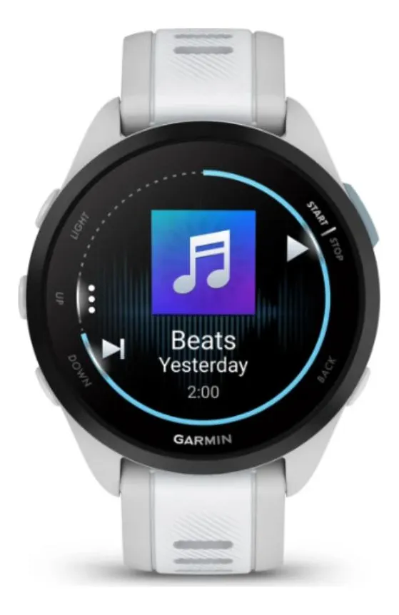 Relogio Garmin Forerunner 165 Music Branco