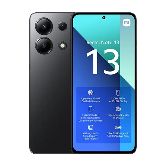 Xiaomi Redmi Note 13 Preto 6GB 128GB
