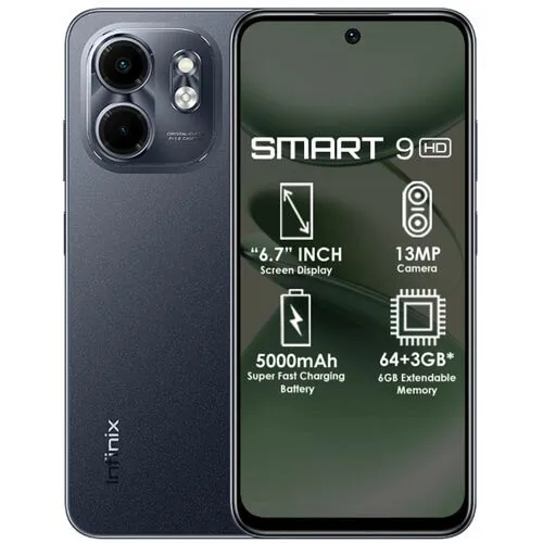 Infinix Smart 9 HD Tela 6,7" 120Hz