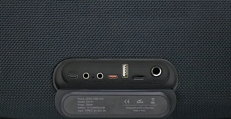 Caixa de Som Joog One Hi Fi Portátil
