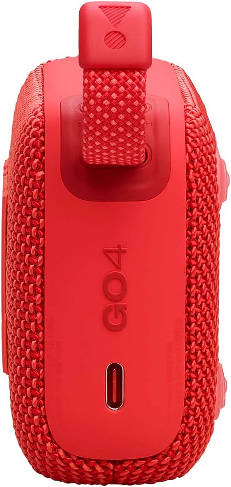 Caixa de som portátil Bluetooth JBL Go 4 Vermelha Original