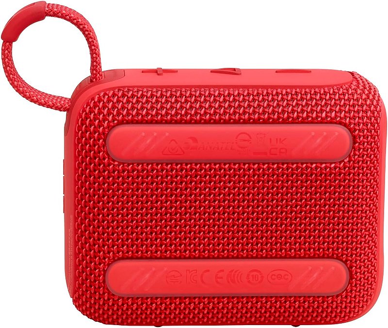 Caixa de som portátil Bluetooth JBL Go 4 Vermelha Original