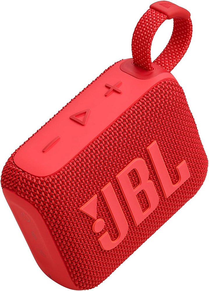 Caixa de som portátil Bluetooth JBL Go 4 Vermelha Original