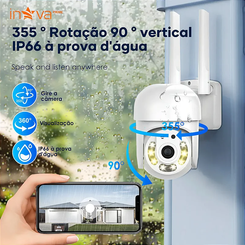Câmera Externa Inova IP66 BA-CAM0005B 2MP