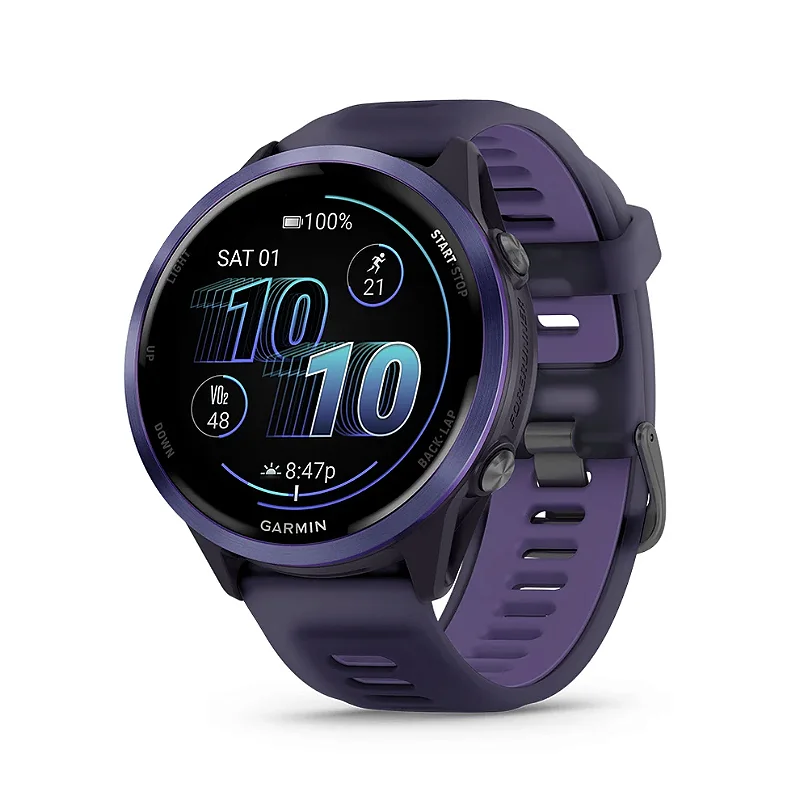 RELOGIO GARMIN FORERUNNER® 570 - 47 MM Índigo e Roxa (GARANTIA 2 ANOS GARMIN BRASIL)