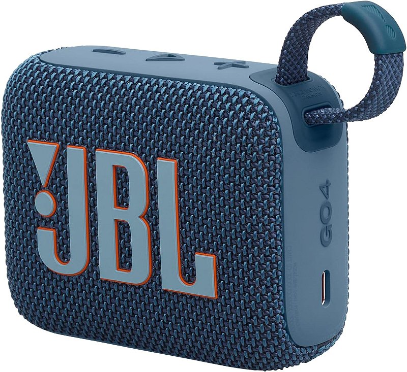 Caixa de som portátil Bluetooth JBL Go 4 Azul Original
