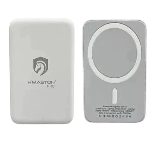 H'maston YD-19 Carregador portátil 5000mah magnético sem fio Powerbank 7.5w