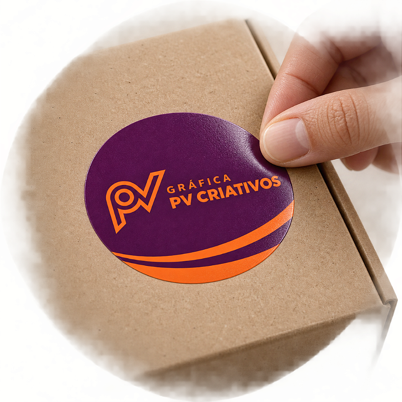 Vinil Adesivo Brilho A3 com corte e contorno (6 unid)