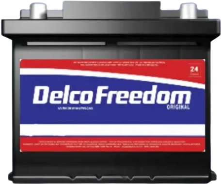 Bateria Delco Freedom DFTF50AD 24 meses de garantia 12v/50AH CAIXA ALTA.