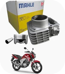 Kit Cilindro Metal Leve Cg/Titan/Fan/Nxr Bros 150cc K9171.