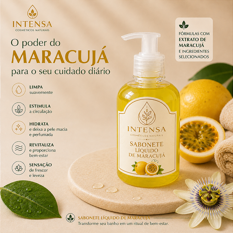 Sabonete Líquido de Maracujá