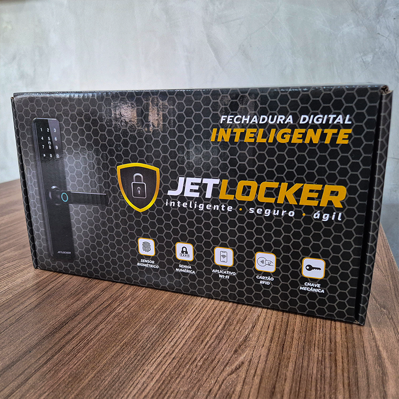 JetLocker Fechadura Digital Inteligente