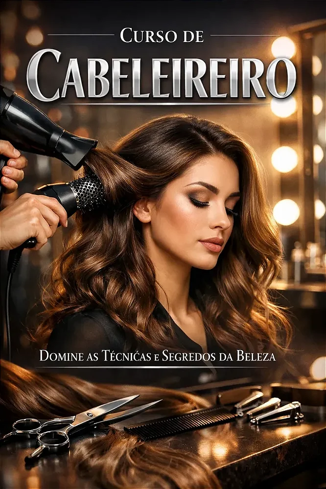 Curso Completo De Cabeleireiro Profissional