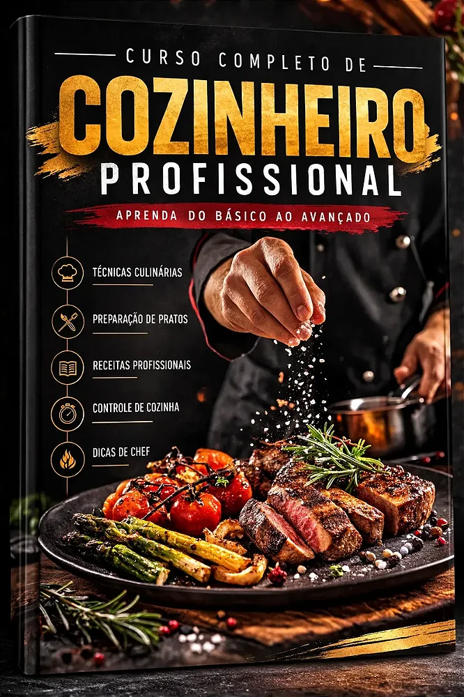 Curso Completo De Cozinheiro Profissional