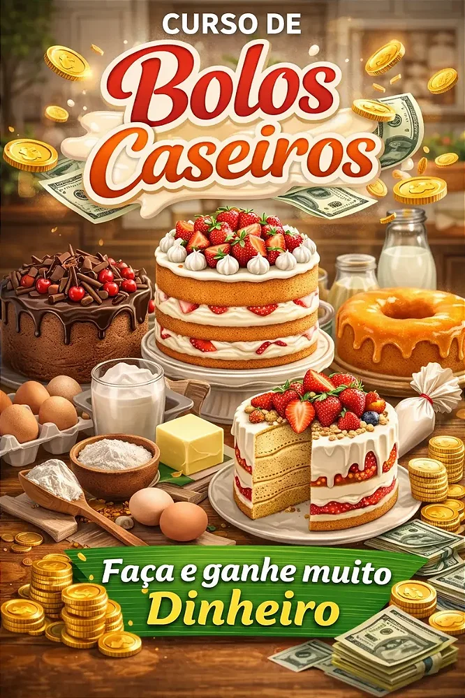 Curso Completo De Bolos Caseiros