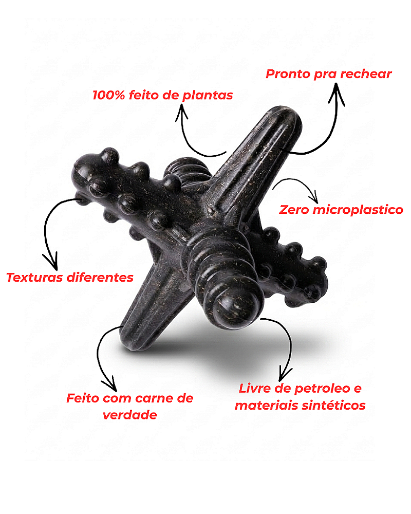 ASTERISCO PEQUENO CARNE - MORDIDA EXTRA FORTE