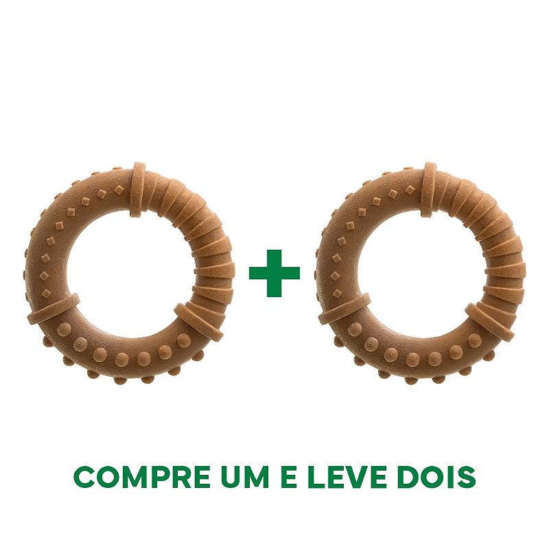 Argola Grande Madeira - Mordida Extra Forte Pague 1 Leve 2