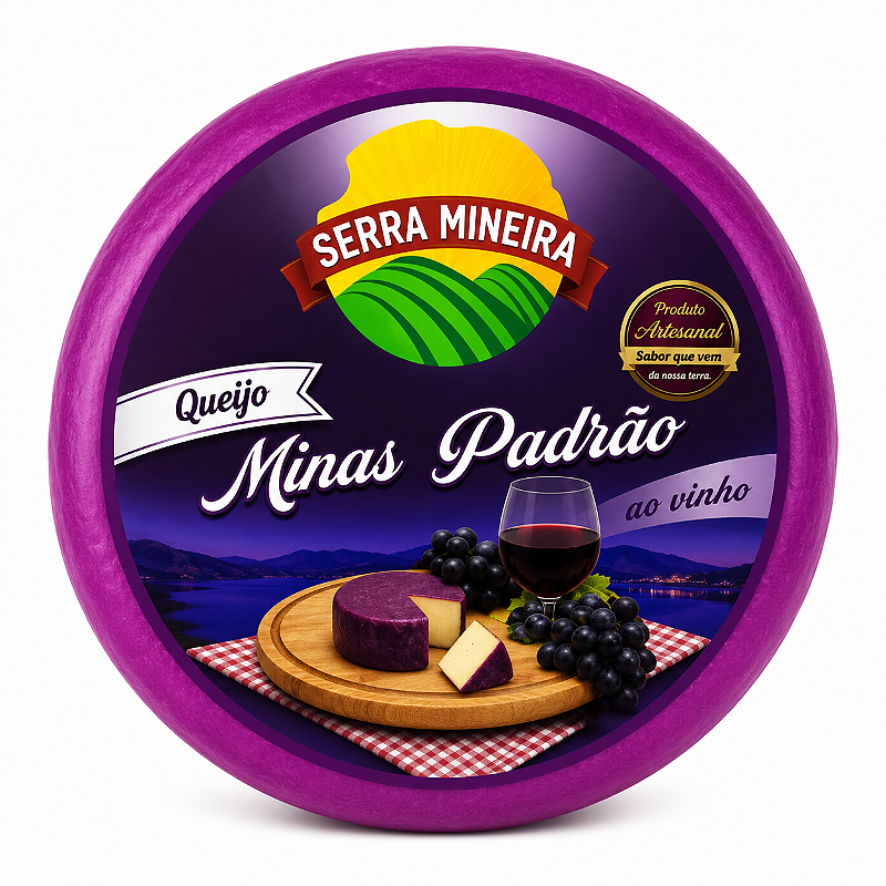 Minas padrão ao vinho