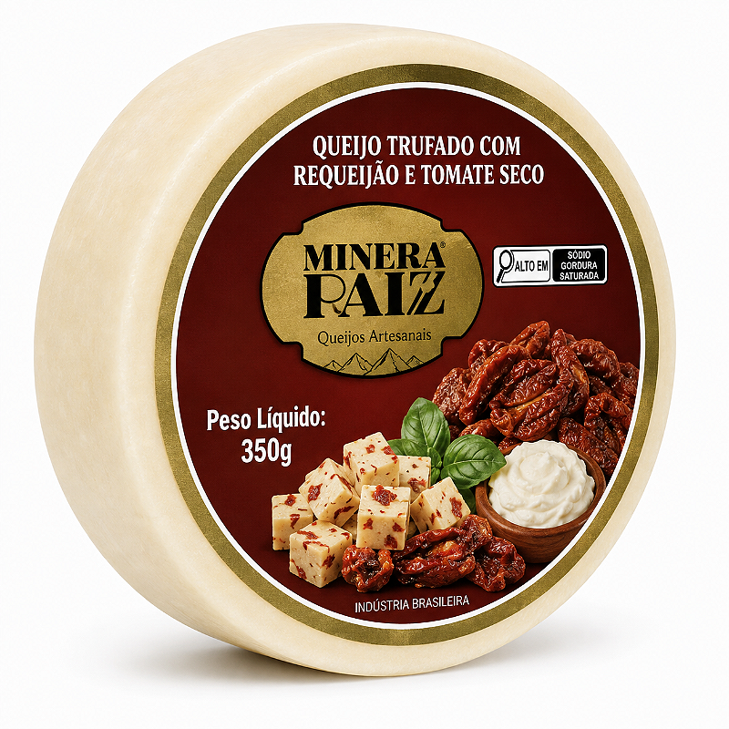 Trufado com Requeijão e Tomate Seco