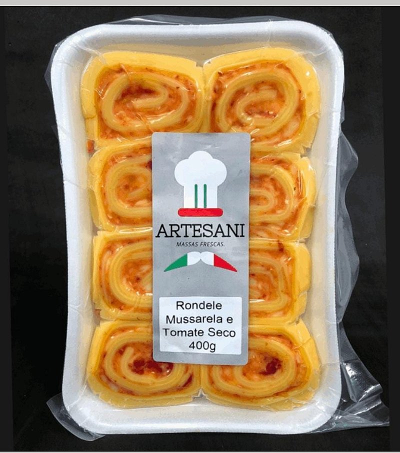 Rondelli tomate seco e queijo