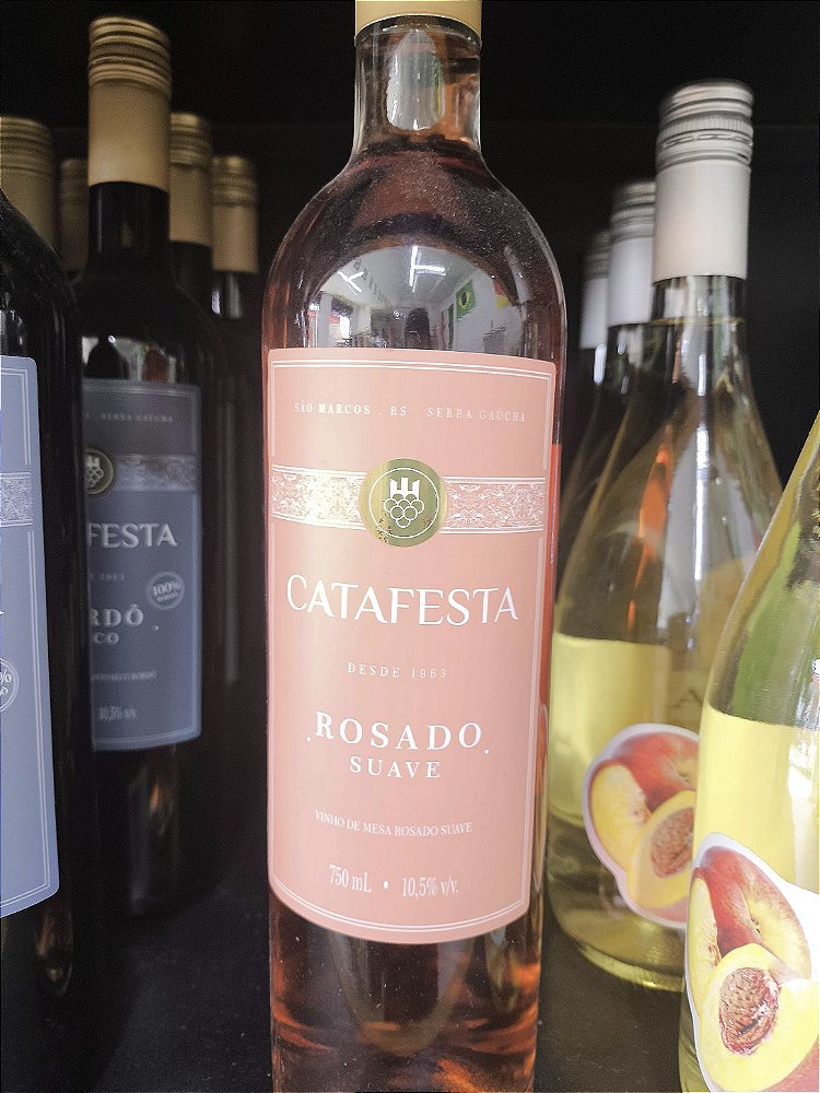 Vinho rosado suave