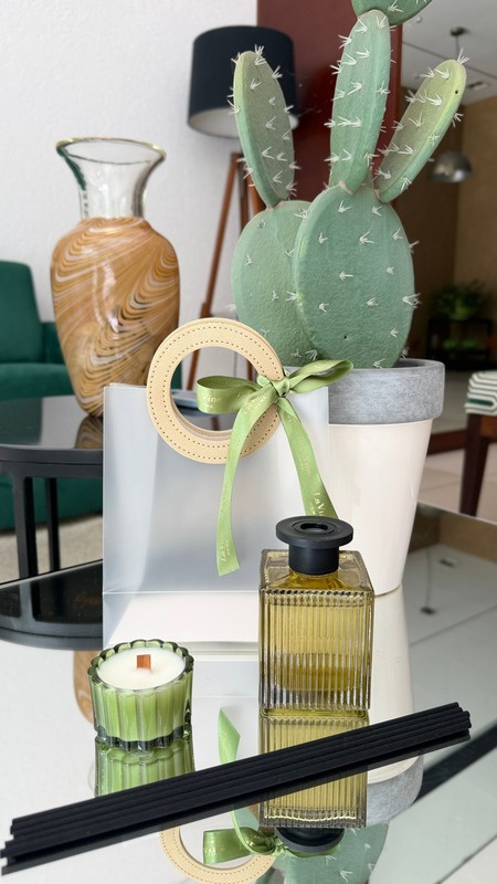 Kit Presente Sensações Energize — Difusor 250ml + Vela — Limão Siciliano — La Vine Home